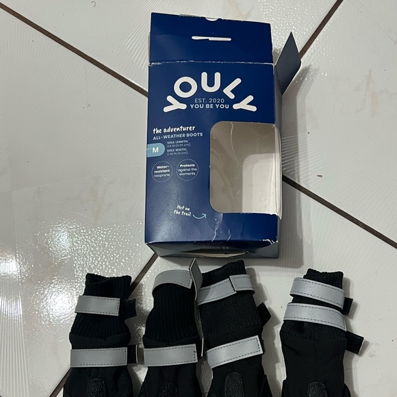 YOULY Dog Youly You Be You All Weather Dog Boots Paw Covers Poshmark